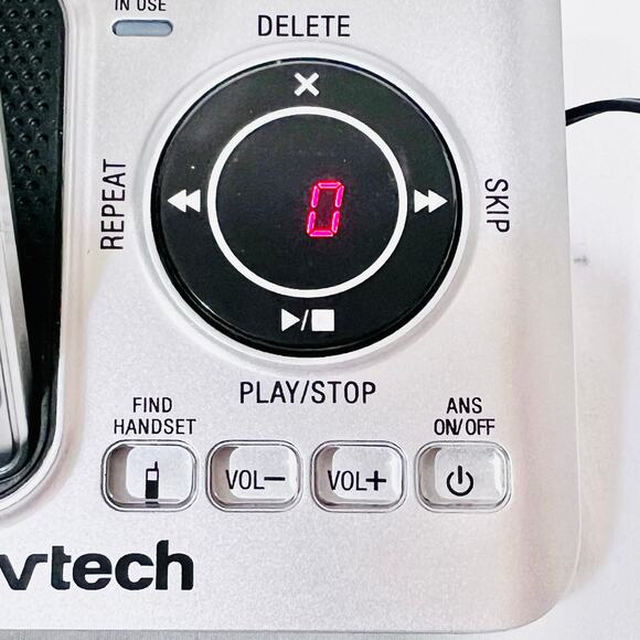 VTech Cordless Phone Backlit Display Keypad Model CS6629 Answering Machine Used - Picture 4 of 9